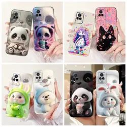 Para Vivo V21 4G funda V2066 V2108 Linda funda de dibujos animados de moda a prueba de golpes suave TPU funda de teléfono para Vivo V21e V 21 e VivoV21 4G Shell