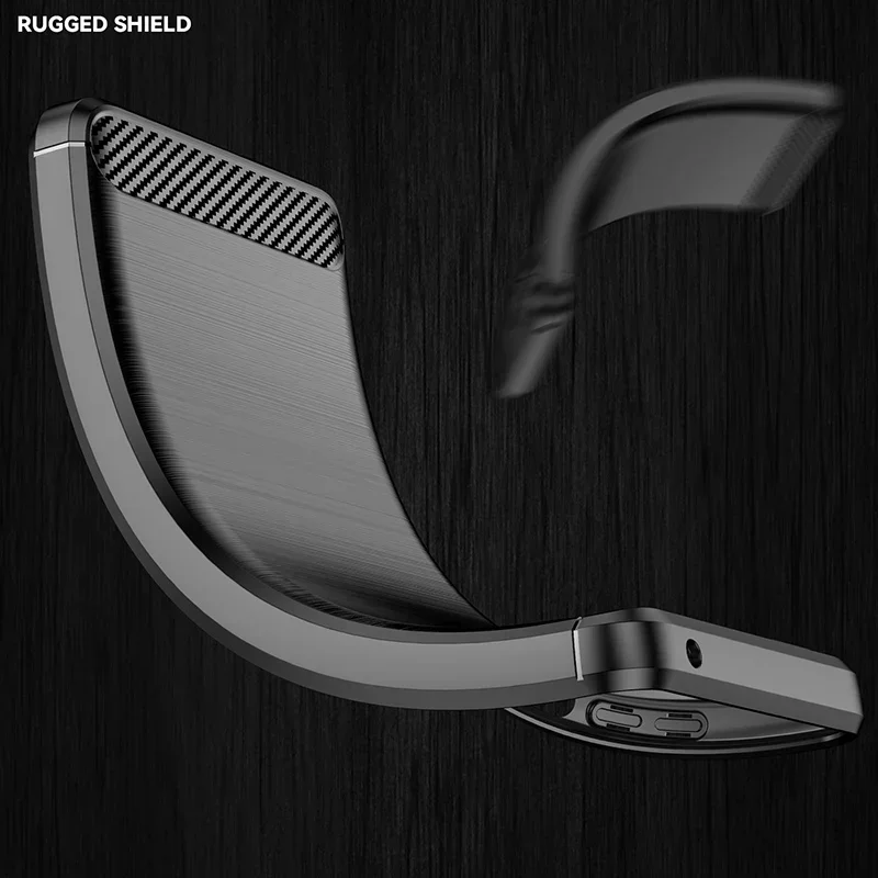 Funda de TPU con textura de fibra de carbono para Samsung Galaxy S25 S24 S23 Ultra S22 Plus S21 FE S20 S10 Funda protectora a prueba de golpes - imagen 4