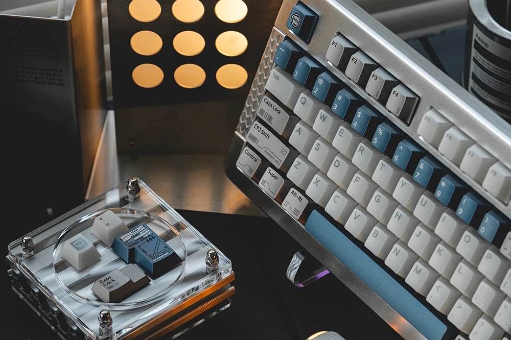 Frontier-teclas de sobrecarga con perfil de cereza, teclas retroiluminadas de PBT para teclado mx 87 104 xd64 BM60 BM65 BM68 BM80 - imagen 5