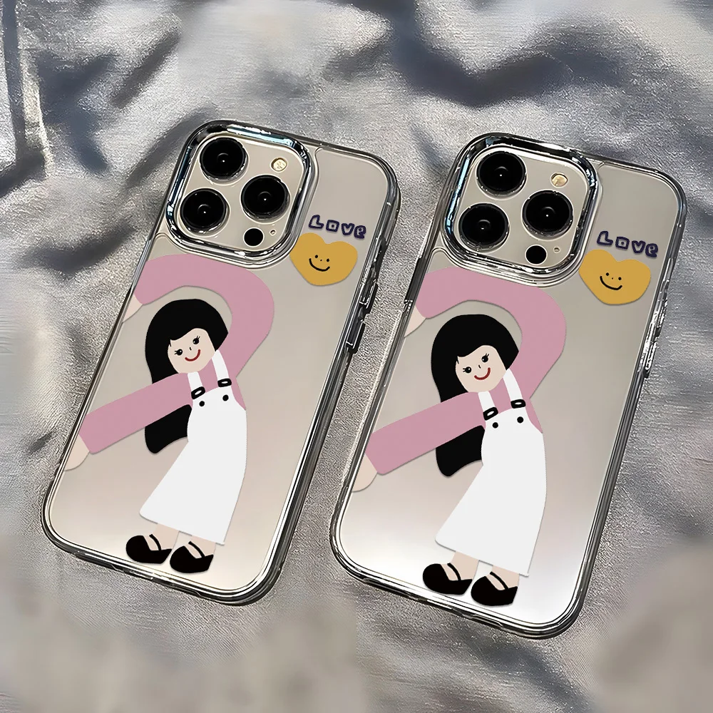 Funda de teléfono transparente de lujo para iPhone 17 Pro Max 13 11 16 14 15 12 17promax 16promax Funda de silicona a prueba de golpes Coque - imagen 5