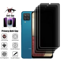 Samsung Galaxy A12 Protector Pantalla 9H Vidrio Templado Antiespía HD