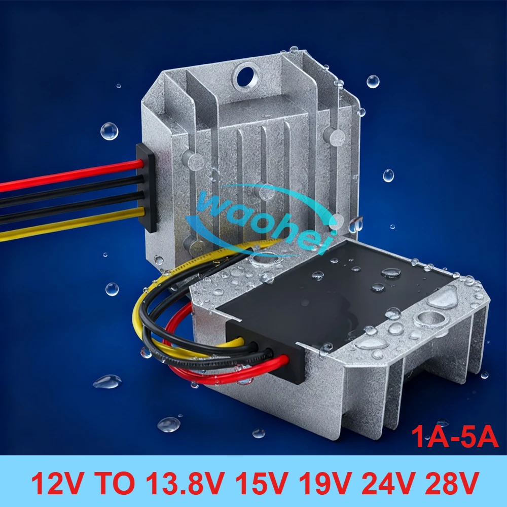 12V a 13,8 V 15V 19V 24V 28V 1A-5A CC a CC convertidor de potencia estabilizador de voltaje 15vdc 19vdc regulador de voltaje voltios - imagen 2