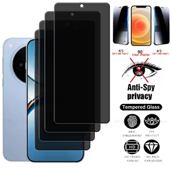 4 Uds para OPPO Find X8 vidrio OPPO Find X8 vidrio templado Protector de teléfono 9H HD privacidad Protector de pantalla antiespía OPPO Find X8