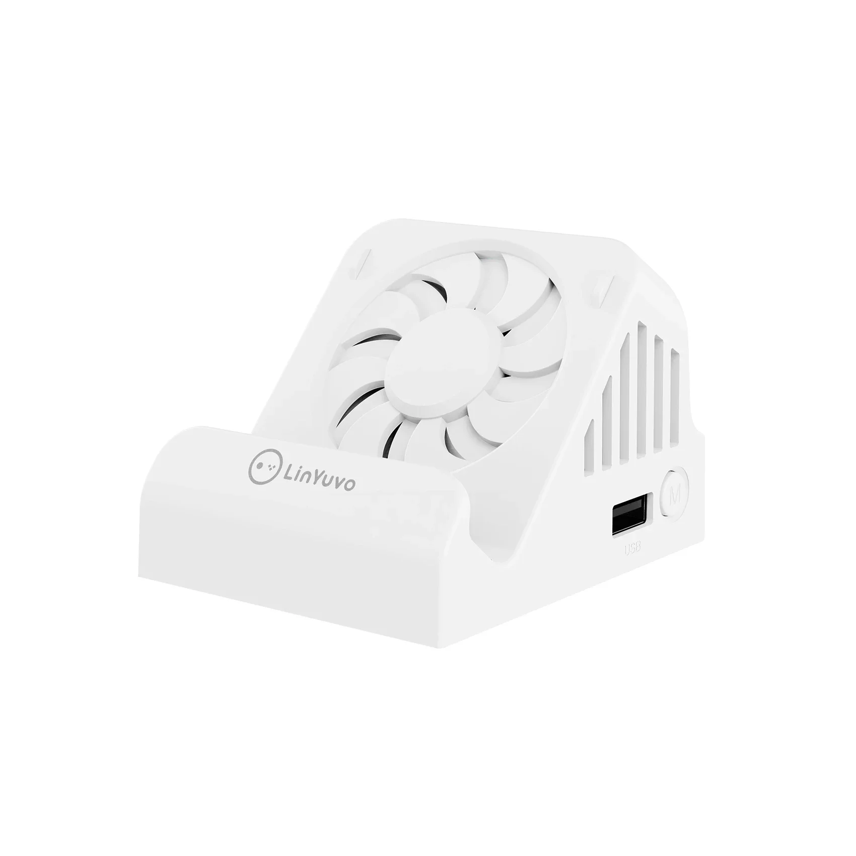 LinYuvo Soporte portátil Base de carga de proyección de TV para interruptor, ventilador de refrigeración Adaptador HDMI compacto 4K con puertos USB 3.0 KD04