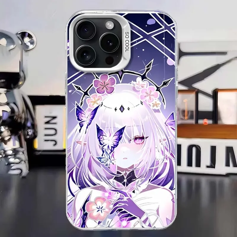 Honkai Star Rail Castorice mariposa funda para Xiaomi Poco X7 PRO 5G X6 X5 M6 F6 F5 F3GT X3 14T PRO 14T 13T cubierta mate IMD Shoc - imagen 2