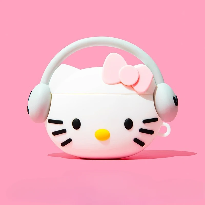 Funda de música 3D para Apple AirPods 1, 2, 3 Pro 2, funda protectora de silicona con bonitos dibujos de Anime para auriculares, accesorios, caja para auriculares - imagen 3