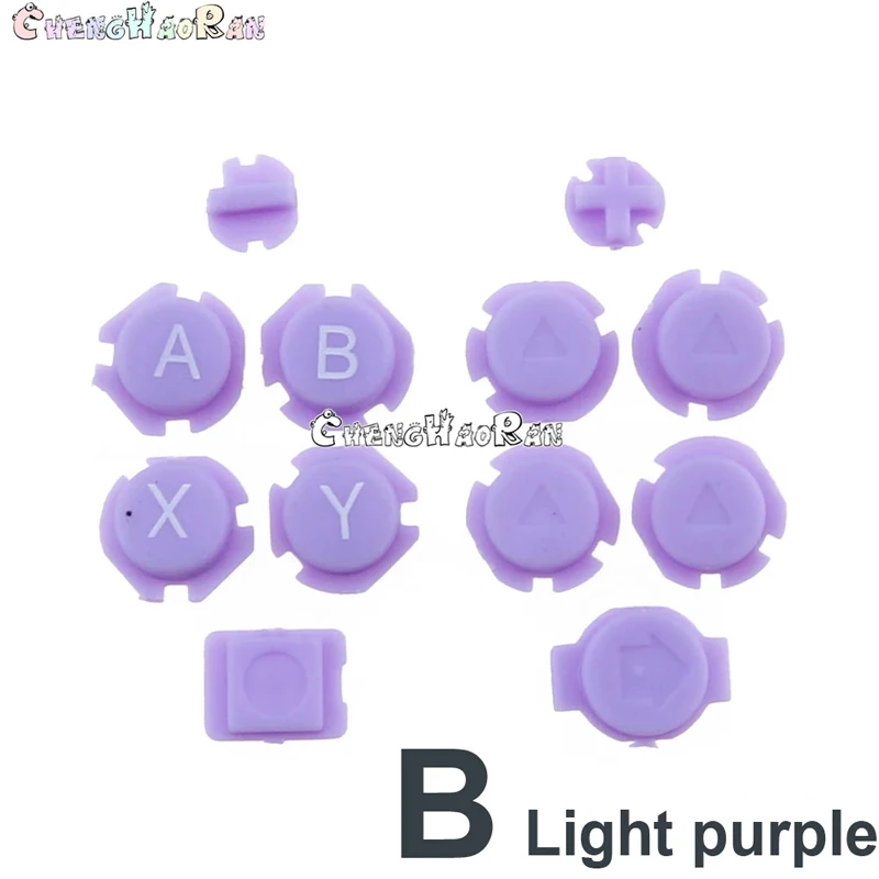 ChengHaoRan 1 Juego de botones de teclas ABXY de repuesto 12 en 1 para interruptor NS Joycon botones de controlador de mango izquierdo y derecho - imagen 5