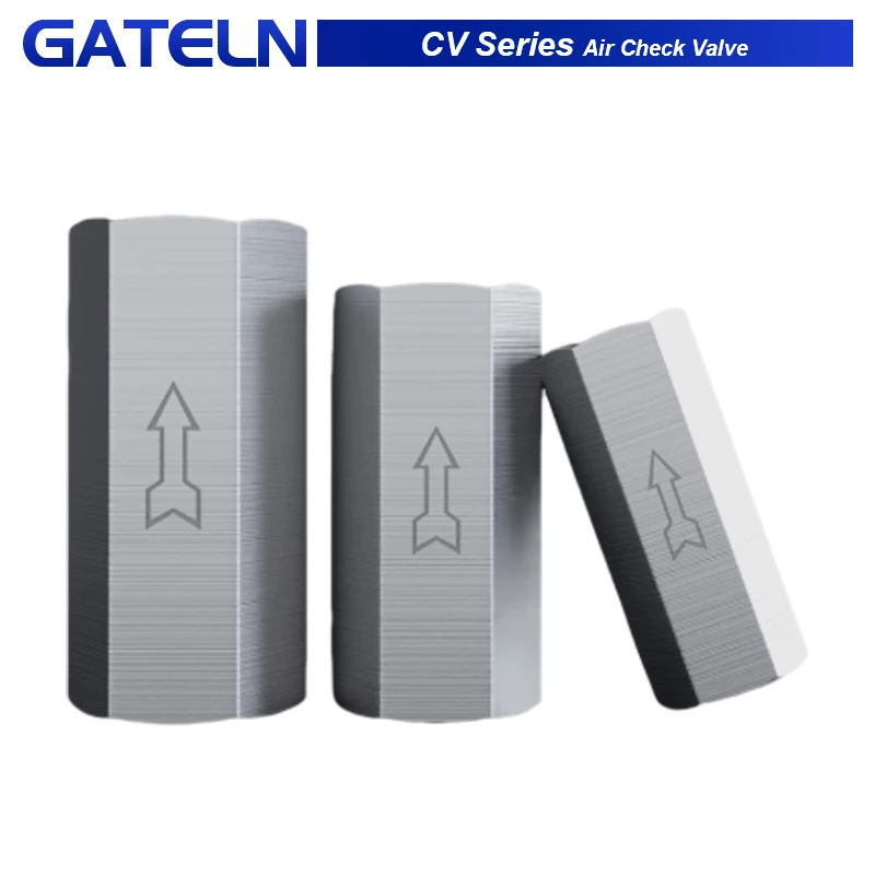 Válvula de retención de aire, manguera de 6mm, 8mm, 10mm, 1/4 OD, válvula unidireccional de aire y Gas, válvula de latón de una vía, adaptador de conexión de tubería de compresor de aire