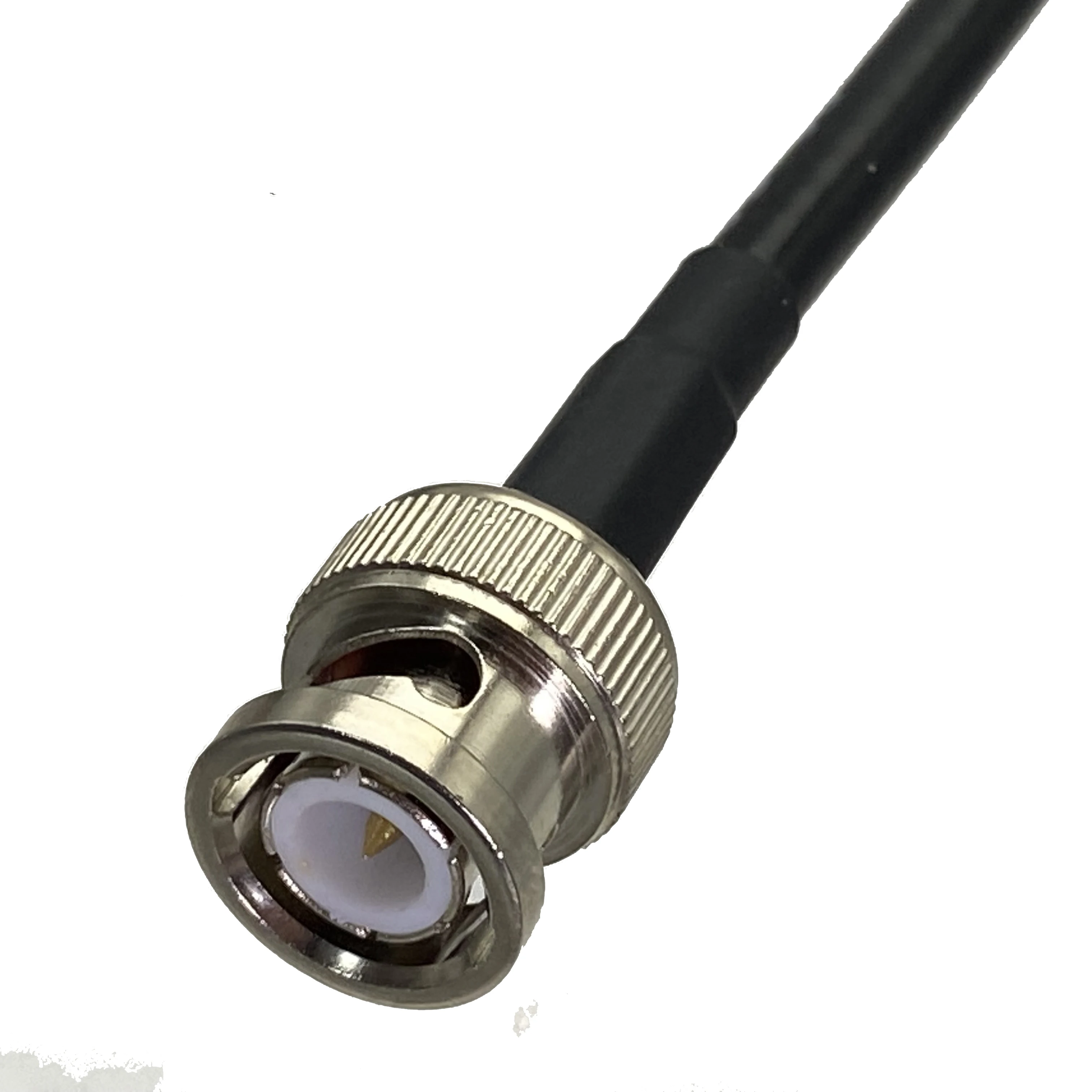 Cable RG58 con enchufe macho BNC a conector hembra UHF SO239, conector de ángulo recto de mamparo, Cable flexible de puente RF de 50ohm, 6 pulgadas ~ 10M - imagen 4