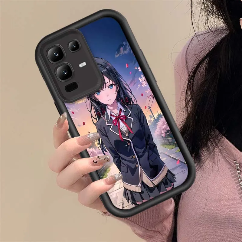 Yukino Yukinoshita para Infinix Note 12 G96 2023 30 40 50 40S 50X VIP Pro Plus 5G Eye Ladder funda de teléfono - imagen 5