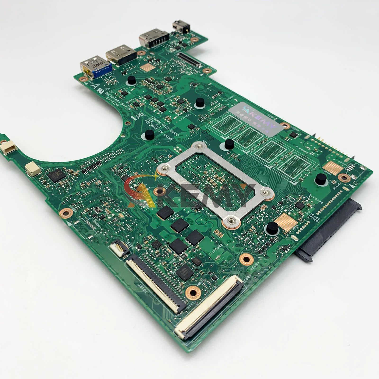 Placa base para ordenador portátil X200MA para ASUS VivoBook D200MA X200MA K200MA F200MA X200M placa base para portátil con CPU Celeron 100% pruebas OK - imagen 4