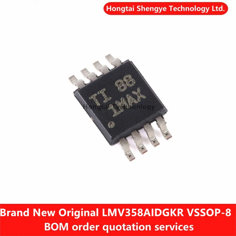 Nuevo Chip amplificador operacional de bajo voltaje Dual LMV358AIDGKR VSSOP-8 Original