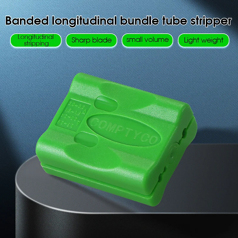 Pelacables de tubo de haz Longitudinal de AUA-06, 1,5-3,3mm, chaqueta de Cable de fibra óptica, cortadora de funda, herramientas FTTH de tubo suelto de fibra óptica - imagen 4