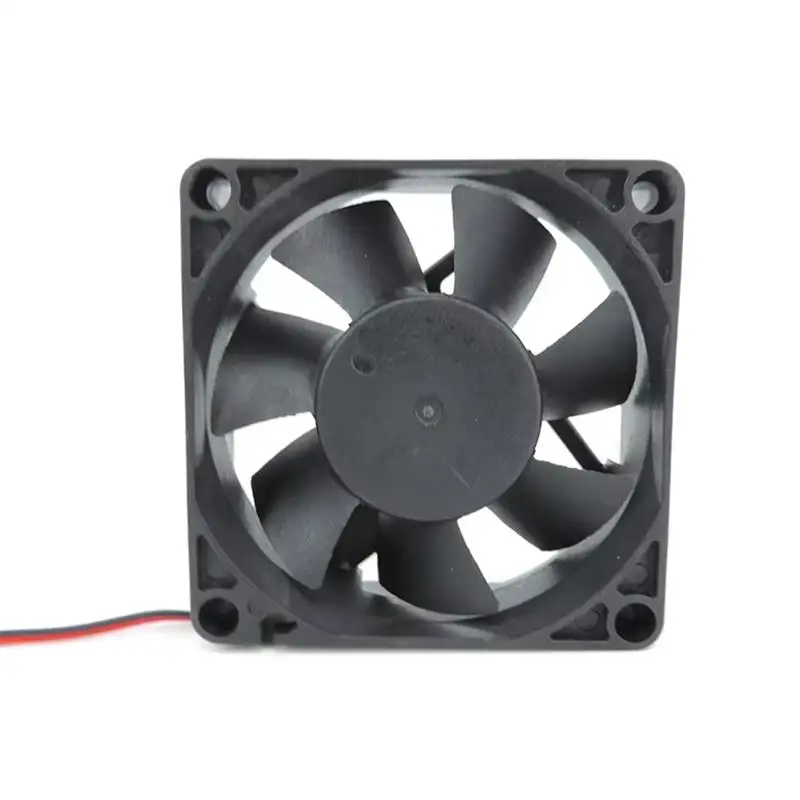 Ventilador de refrigeración DC 5V 12V 24V 70*70*25mm 7025 ventilador de escape rodamiento de aceite inversor fuente de alimentación chasis enfriador para enrutador TV B6 - imagen 3