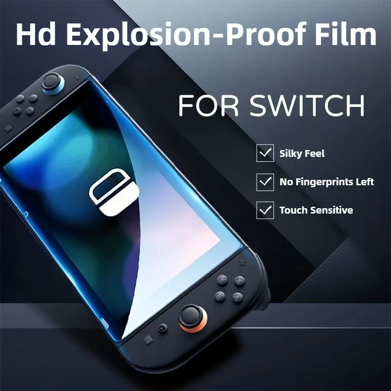 Protector de pantalla de película antiazul, vidrio templado para Nintendo Switch 2, pantalla transparente HD transparente antiarañazos - imagen 2