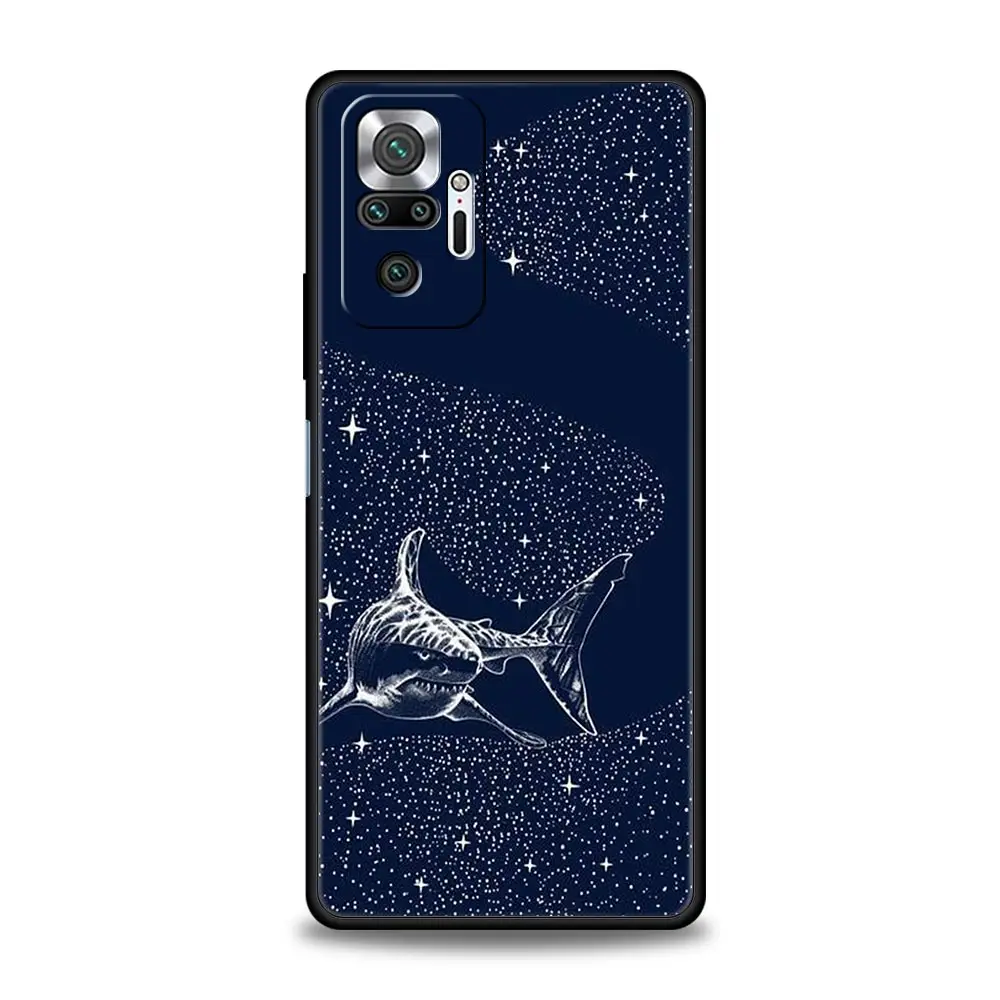 Funda de teléfono para Xiaomi Redmi Note 14 13 12 5G 11 10 Pro Plus 4G 9S 9 14C 13C 12C 10C 9C 9A funda suave de TPU ballena asesina Orca - imagen 4