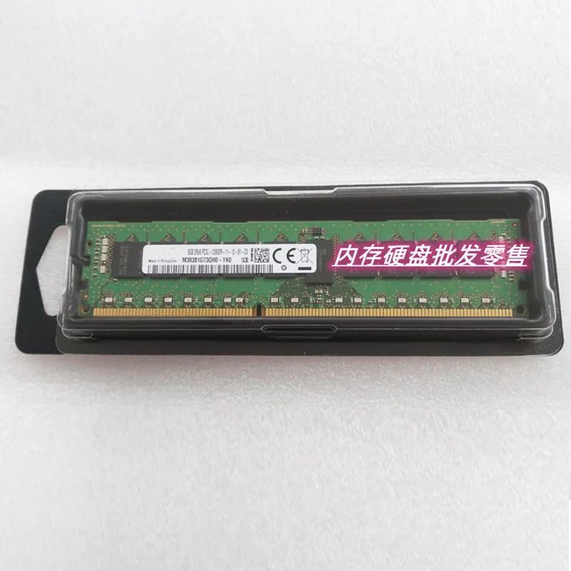 1 Uds M393B1G73BH0-YK0 8G 2Rx8 PC3L-12800R REG 1600 DDR3 para memoria de servidor Samsung - imagen 3