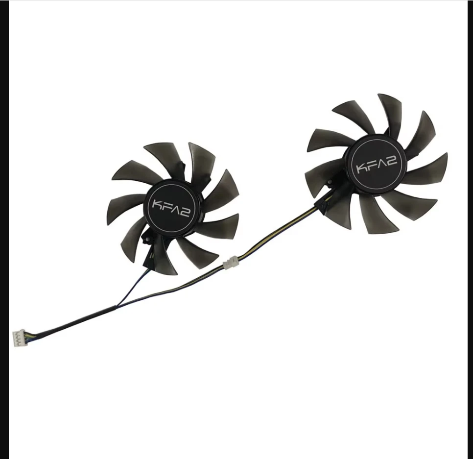Ventilador GPU GALAKURO GF-GTX1060/1660 Ti/RTX2070/2060 Blanco - imagen 5