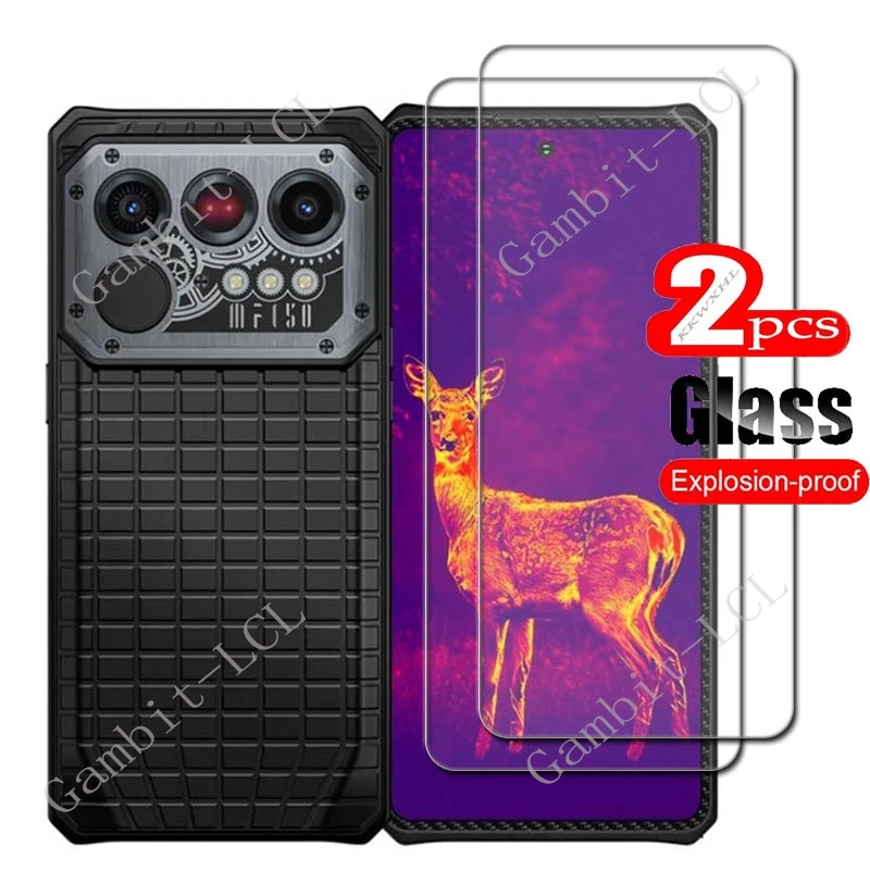 2 uds 9H para IIIF150 Raptor 5G 6,78 "cubierta de vidrio templado en IIIF150Raptor5G 2025 Protector de pantalla película transparente