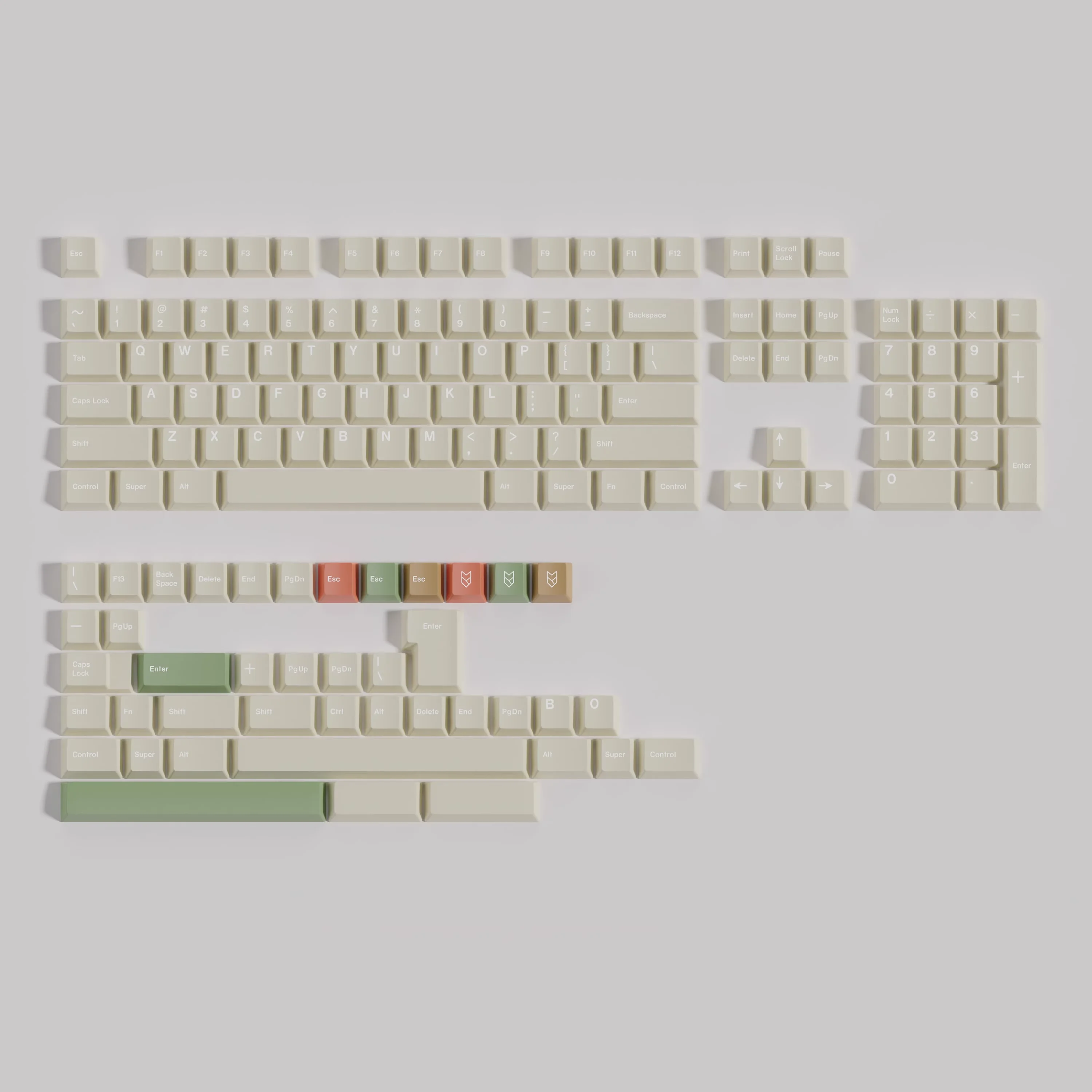 GMK-teclas de Material moderno, 146 teclas, Material PBT, perfil de cereza, DYE-SUB para teclado mecánico MX Switch 64/68/75/84/87/98/104 - imagen 2
