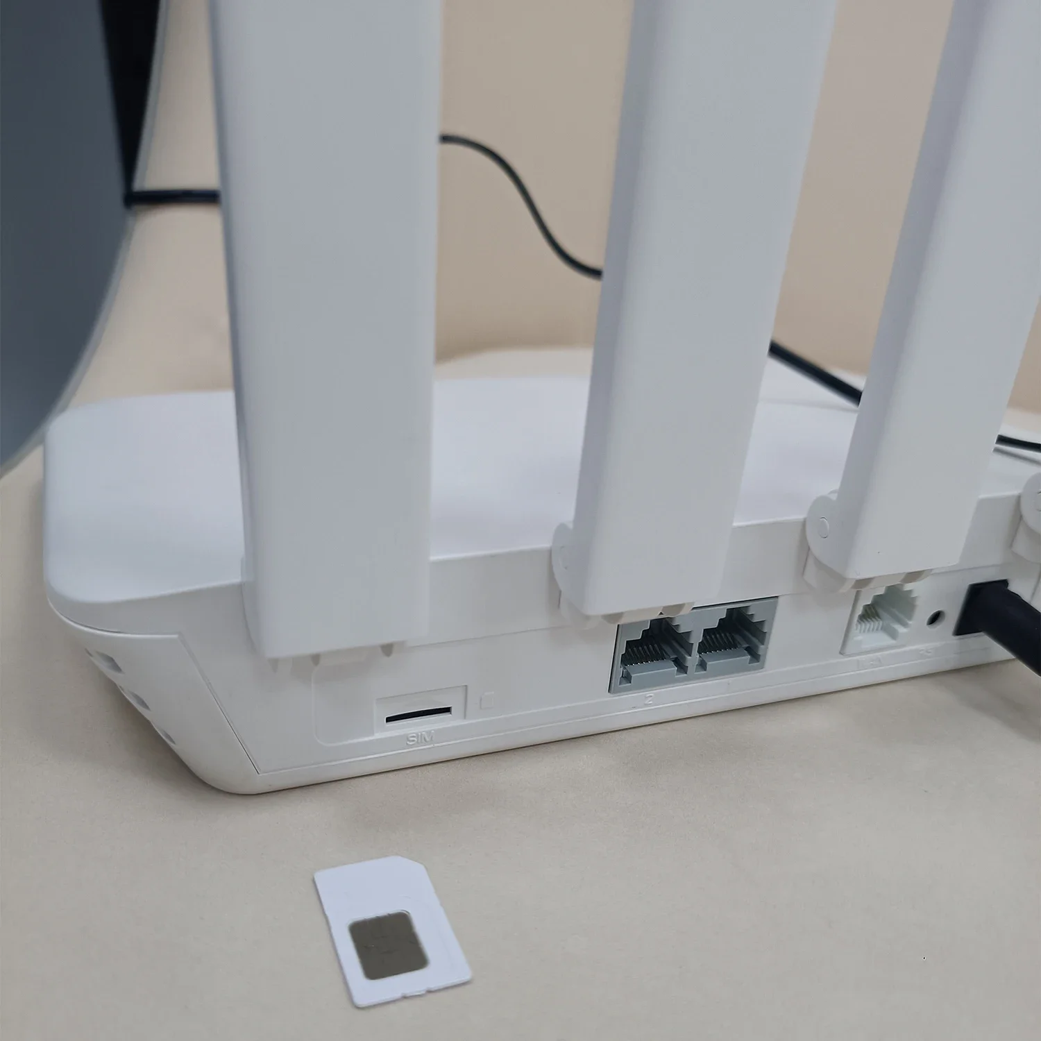 Módem WiFi enrutador 4G de 300Mbps, Tarjeta SIM 4g EC200AEUHA, amplificador de señal externo, antena de alta ganancia, WE2805-C - imagen 4