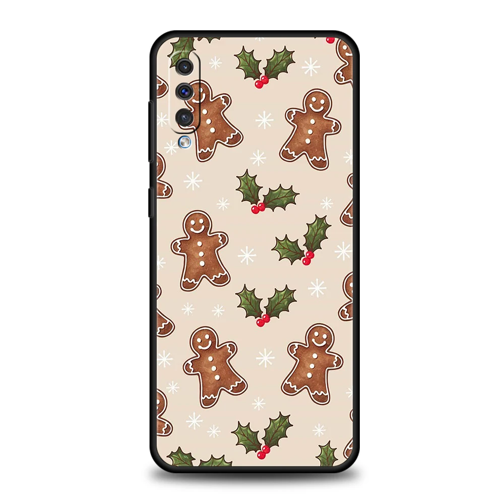 Funda de teléfono navideña de dibujos animados para Samsung A56 A36 A26 A24 A16 A14 A12 A32 A50 A70 A22 A30 A40 A34 A54 A42 A52 A04s A06 5G - imagen 3