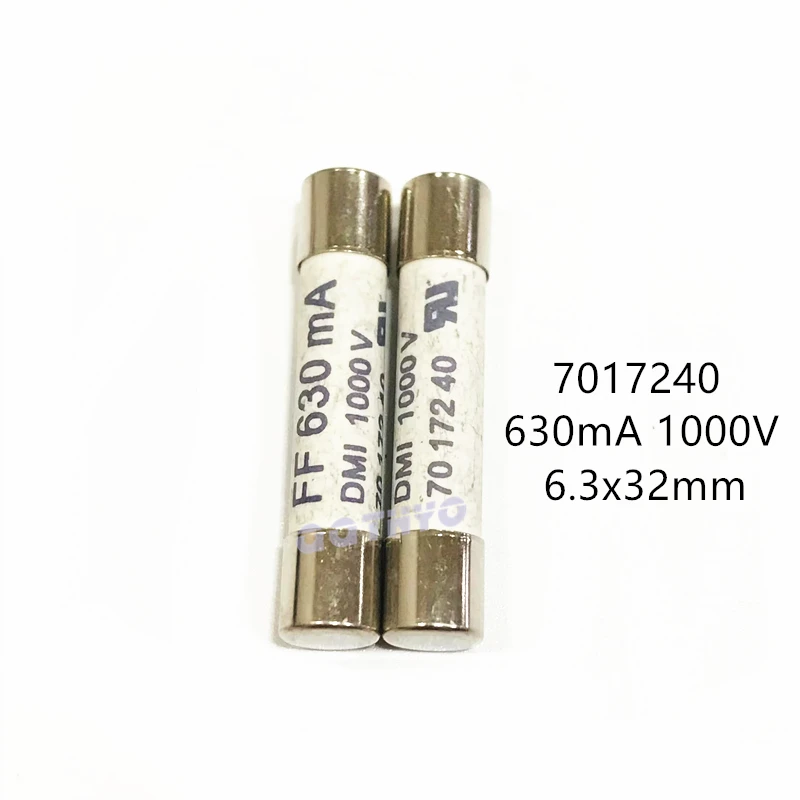 2 uds 6,3x32mm fusible de cerámica DMI 1000V FF315mA FF400mA FF500mA FF630mA FF800mA FF1A FF1.6A FF2A FF 10A ~ 20A para multímetro Digital - imagen 4