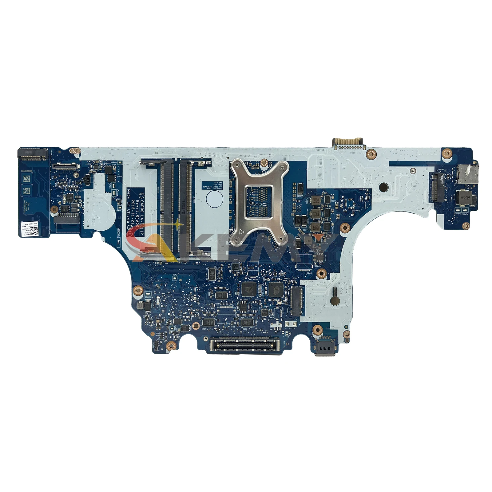 Placa base para ordenador portátil LA-E311P AKEMY para DELL Latitude 7520 M7520 00G75Y 0H91VT 0W513H 07VJ0M Placa base con E3 I5 I7 6th/7th CPU - imagen 3