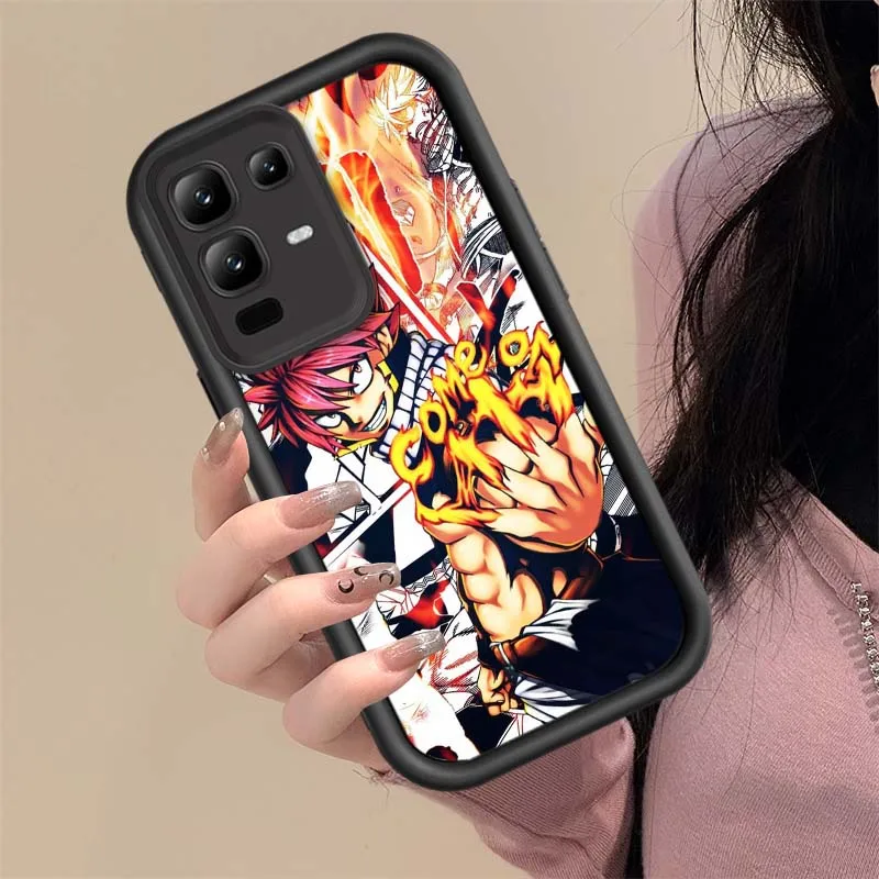 Funda de Anime Fairy Tail para Infinix Note 12 G96 2023 30 40 50 40S 50X VIP Pro Plus 5G funda de teléfono con escalera de ojos - imagen 4