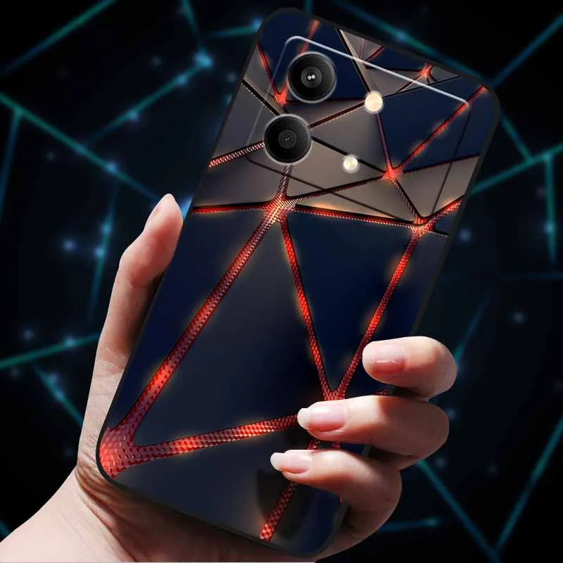 Para Poco X6 Neo / Poco X6 Pro / Poco X6 5G fundas de teléfono de silicona TPU suave y fresca a la moda para Xiaomi Poco X6 Pro 5G funda trasera - imagen 4