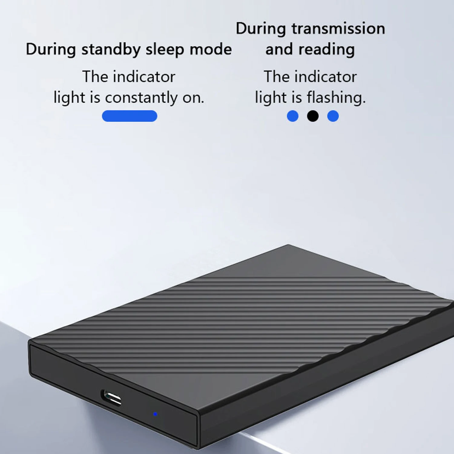 UTHAI Z200 Caja de disco duro portátil de 2,5 pulgadas USB 3.0/3.1 Caja de unidad mecánica desmontable con transmisión estable de 5 GBPS - imagen 3