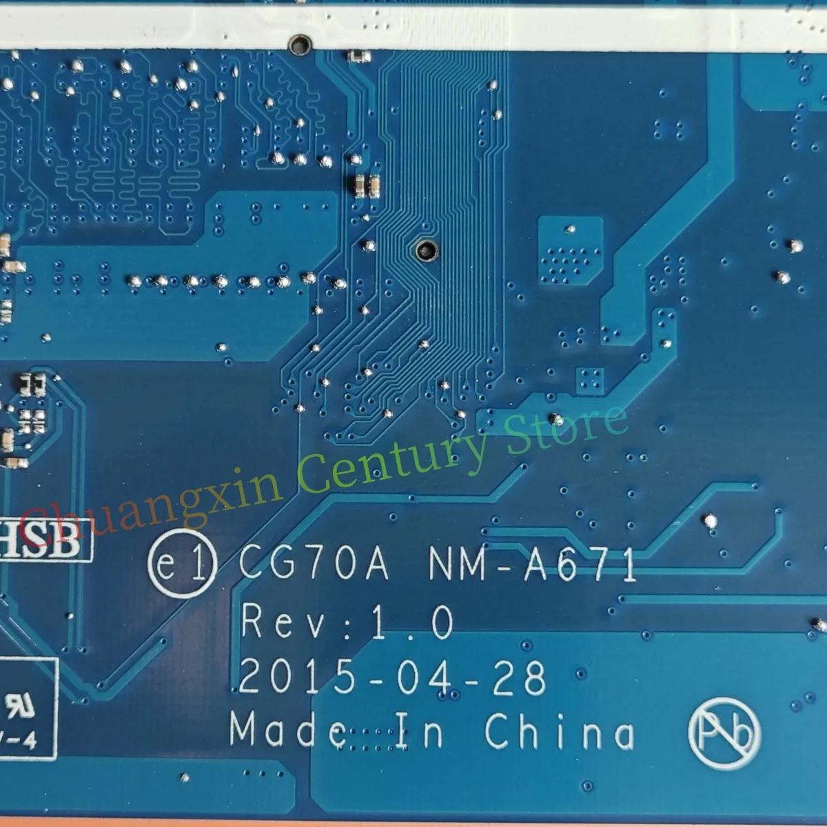 Adecuado para Lenovo G70-35 CG70A placa base de computadora portátil NM-A671 con CPU E1-6010 A4-6210 A6-6310 A8-6410U GPU R5 M330 100% probado - imagen 5
