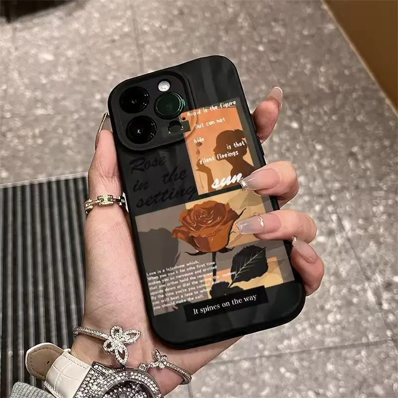 Para Funda iphone 16 15 14 13 12 11 Pro 16Pro 14Pro 13Pro Max X XS Max XR SE 2020 2022 7 8 Plus iphone15 Funda de teléfono Apple - imagen 4