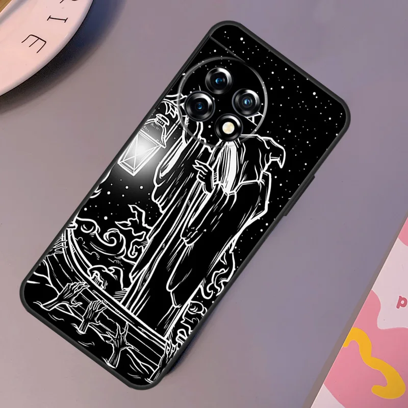 Funda The Hermit Tarot Card Grim Reaper para OnePlus 12 11 10 Pro 8T 9R 10T 10R 12R OnePlus Nord N10 N20 2 2T CE 3 Lite - imagen 4