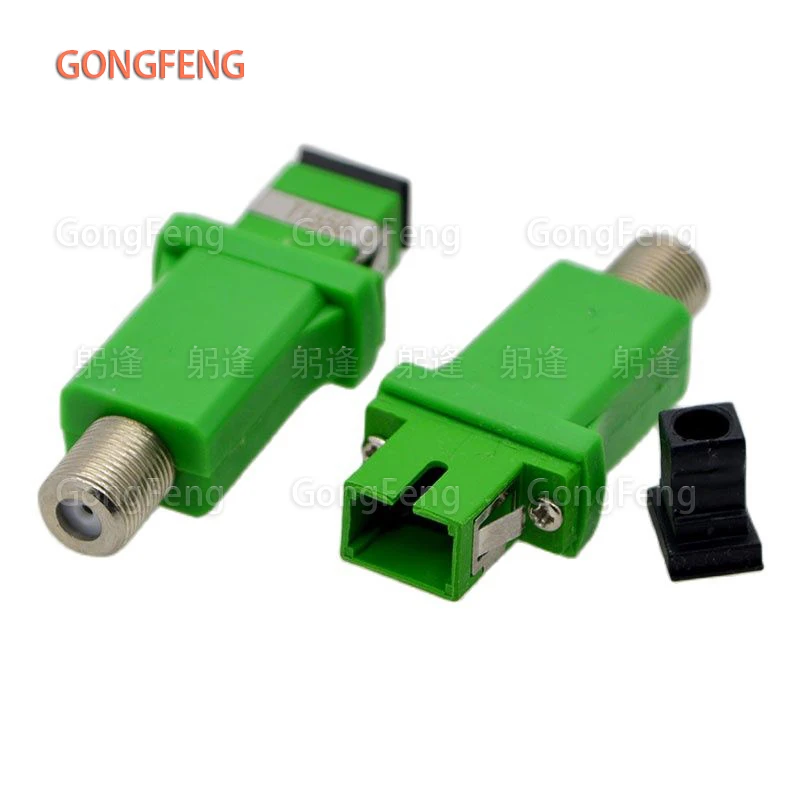 Adaptador de fibra óptica pasiva, Conector de cabeza macho y hembra, CATV opto-signal pulgadas F, FTTH SC/1550nm APC, ventas especiales, nuevo, 1 unidad - imagen 5