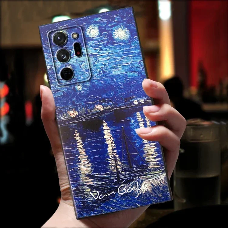 Funda para Samsung Galaxy Note 20 Note20 Ultra 10 Plus Lite Note10 Plus, carcasa de silicona suave con arte 3D para hombre y mujer - imagen 5