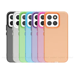 Honor X8C Funda Transparente Antigolpes con Acabado Mate
