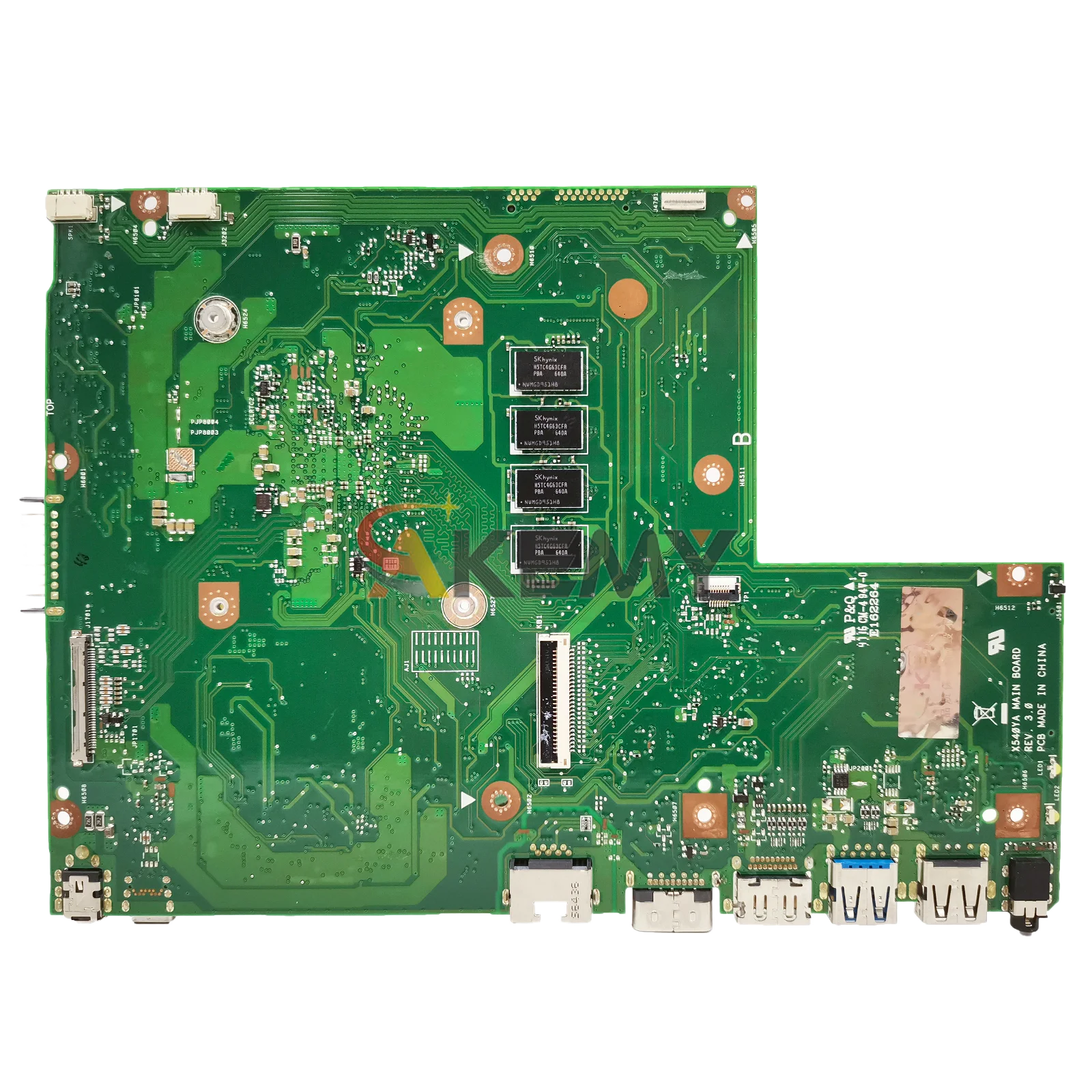Placa base para ordenador portátil X540YA para ASUS VivoBook X540Y D540Y F540Y A540Y R540Y X540YA placa base para portátil con CPU A6 A8 100% pruebas OK - imagen 2
