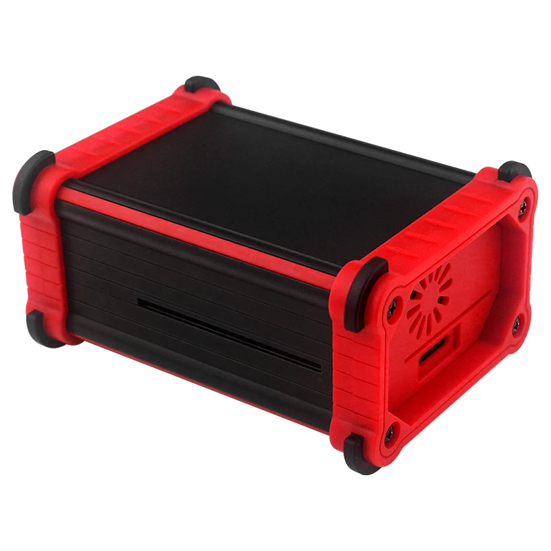 Raspberry Pi 4B carcasa de aleación de aluminio con ventilador de refrigeración disipadores de calor refrigeración activa pasiva para Raspberry Pi 4B - imagen 5