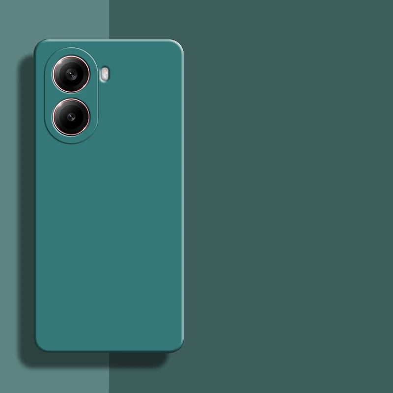 Para POCO X7 Pro 5G funda para Xiaomi POCO X7 Pro cubierta 6,67 pulgadas Original goma de silicona líquida parachoques a prueba de golpes para Poco X7 Pro - imagen 5