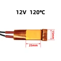 12V 120 Celsius