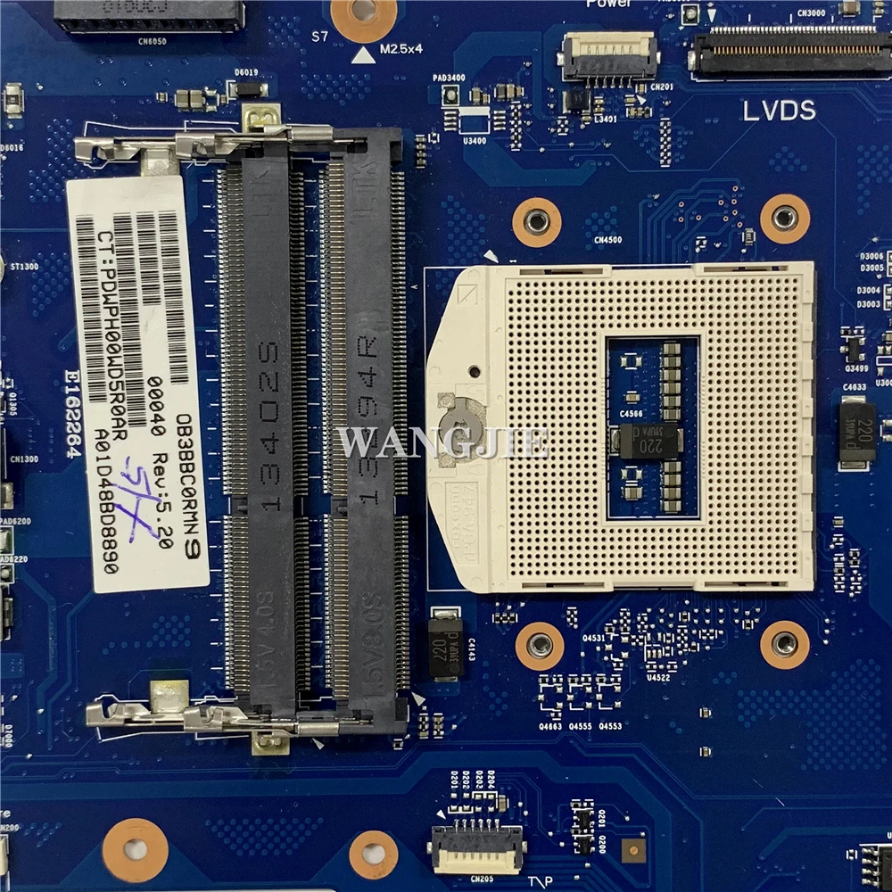 6050A 2549501   Para placa base de portátil HP Envy M7-J 17-J 720265 -501 720265 -501-001 HM87 DDR3 GMA HD5000 100% completamente probado - imagen 4