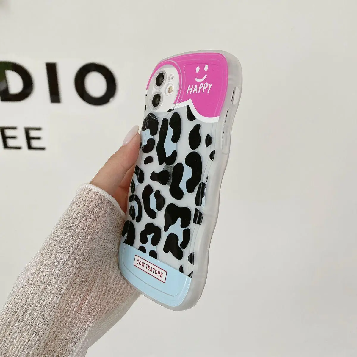 Funda Cool Girl Cherry Leopard para Samsung Galaxy A02 A03 Core A03S A10S A11 A12 A13 A20S A21S A22 A30 A32 A72 A73 A7 2018 - imagen 4