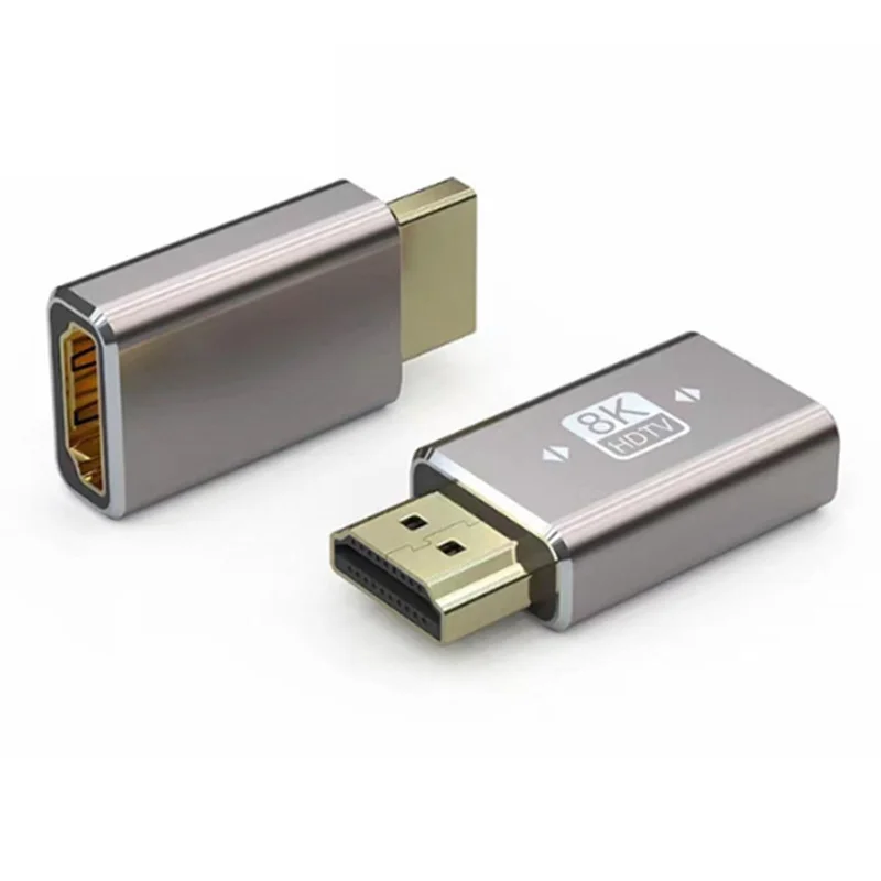 8K Micro Mini HDMI - compatible con adaptador de conector 2,1 270 grados macho a hembra para HDTV PS4 PS5 portátil 4K HDMI extensor - imagen 3