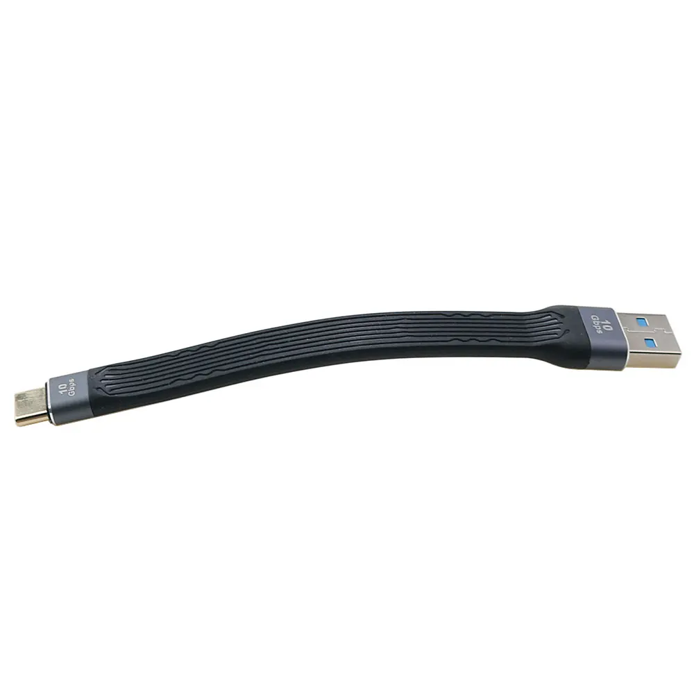 Cable flexible de tipo C, Cable de extensión plana de 10GB, PD, carga rápida, línea corta Flexible FPC - imagen 3
