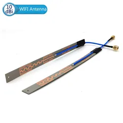 Antena WiFi Doble Banda 2,4/5,8 GHz 10 dBi para PCIe FPV