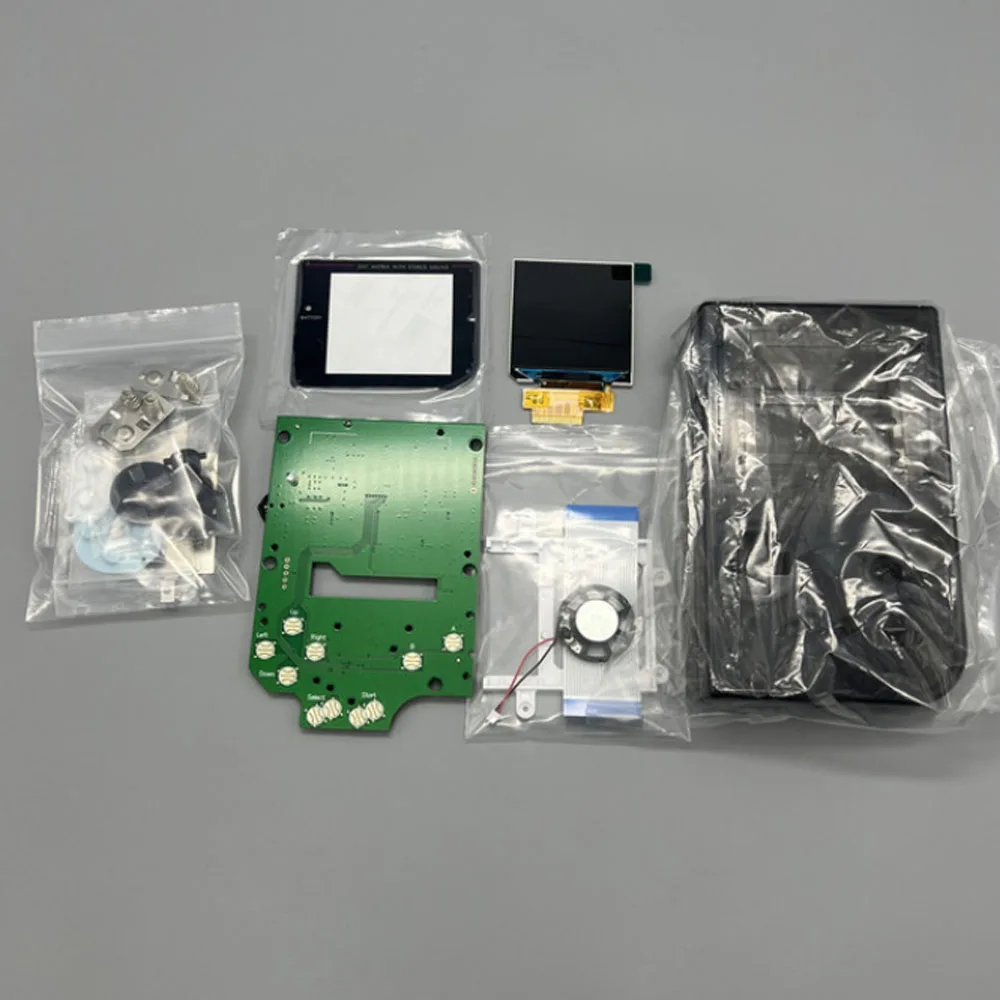 Pantalla LCD IPS de alto brillo Tamaño original de 2,45 pulgadas con carcasa nueva para Gameboy GB DGM No es necesario cortar la carcasa - imagen 3