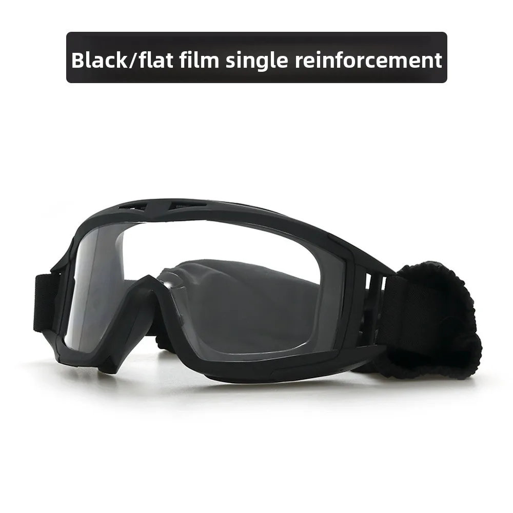 Explosion Proof Schießen Taktische Schutzbrillen Anti-auswirkungen CS Krieg Spiel Airsoft Paintball Jagd Bergung Brille Gläser - imagen 4