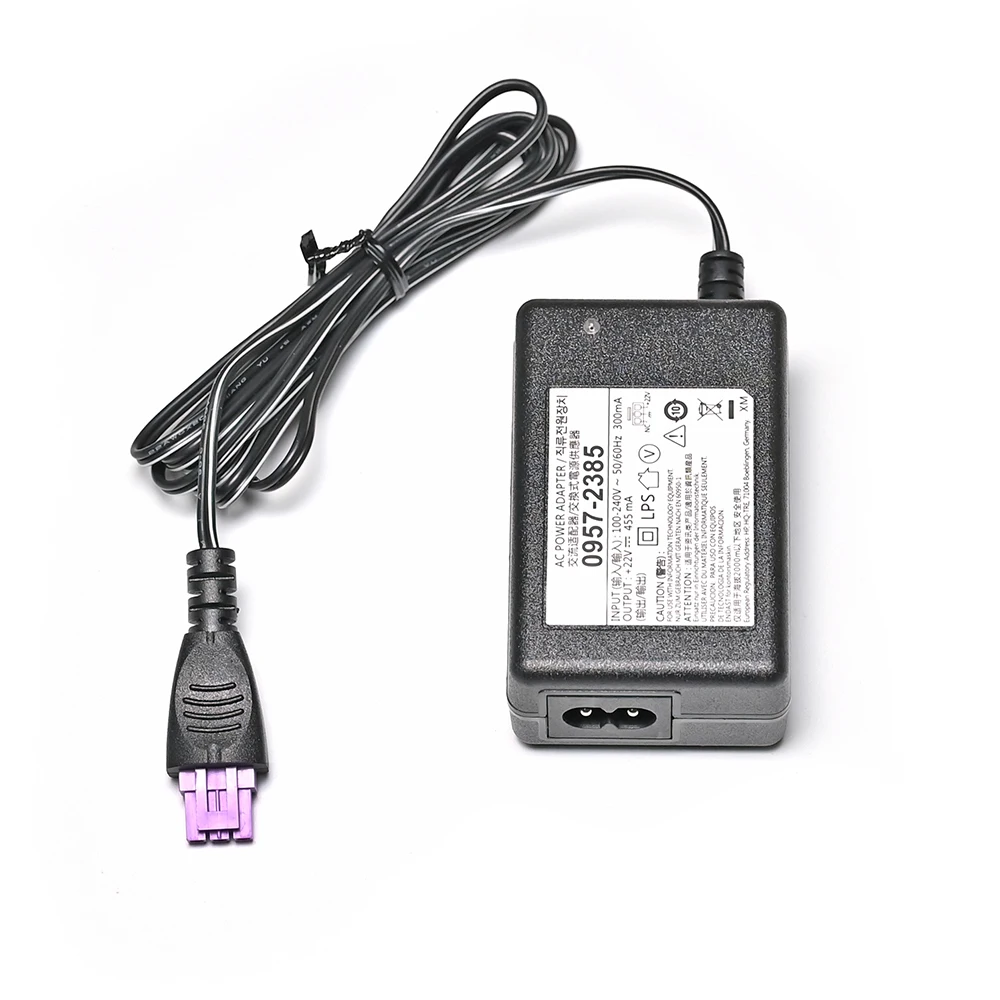 0957-2385 Adaptador de CA Cargador Fuente de alimentación 22V 455mA para HP 1010 1012 1510 1512 1513 1514 1518 2515 2540 2541 2542 2543 2544 2546 - imagen 2