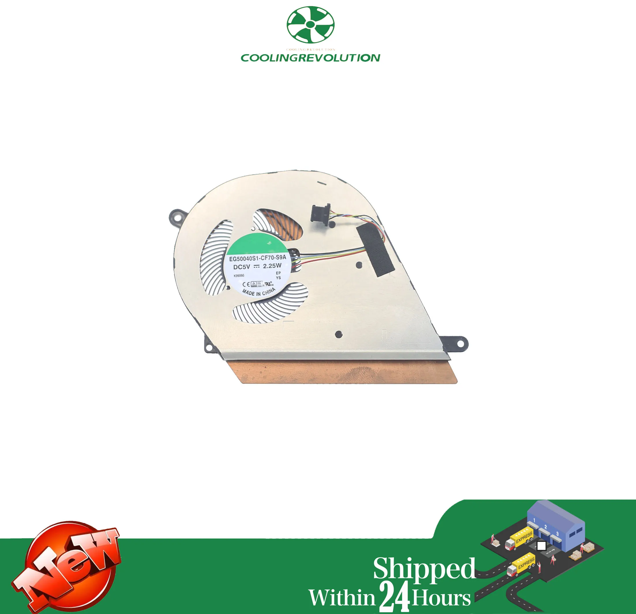 Ventilador Refrigeración HP Chromebook x360 14-DA G1 - DC 5V - imagen 2